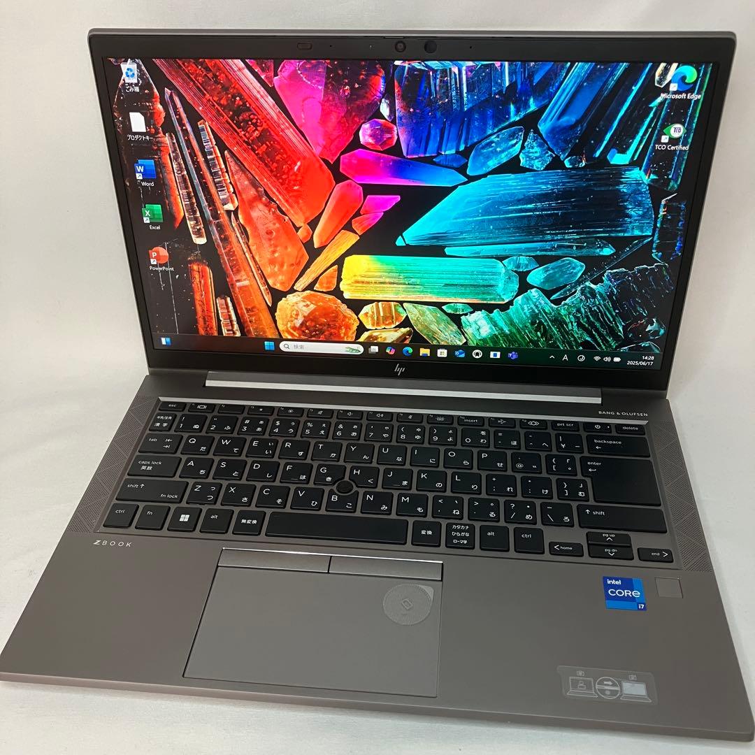 準美品 ZBook Firefly G8 i7 16GB 512GB 14インチ