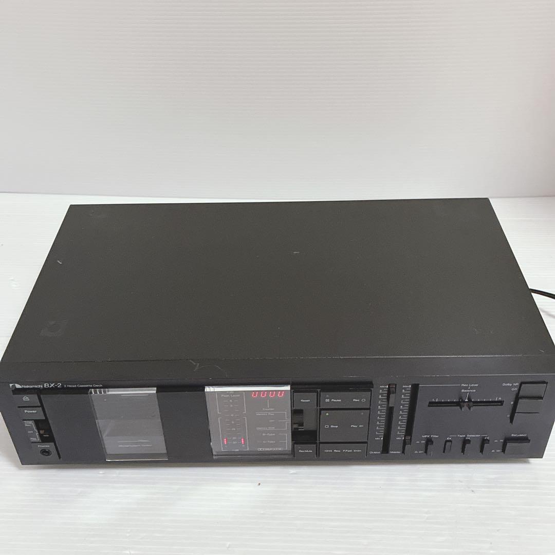 【通電OK】　Nakamichi ナカミチ　BX-2 ジャンク　パーツ取り