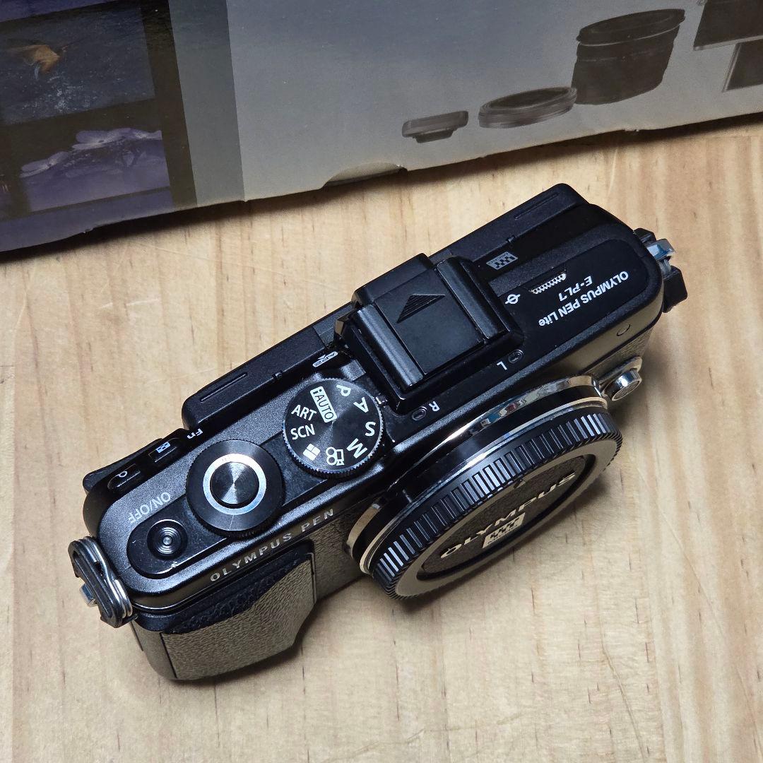 OLYMPUS PEN Lite E-PL7 ブラック ボディ
