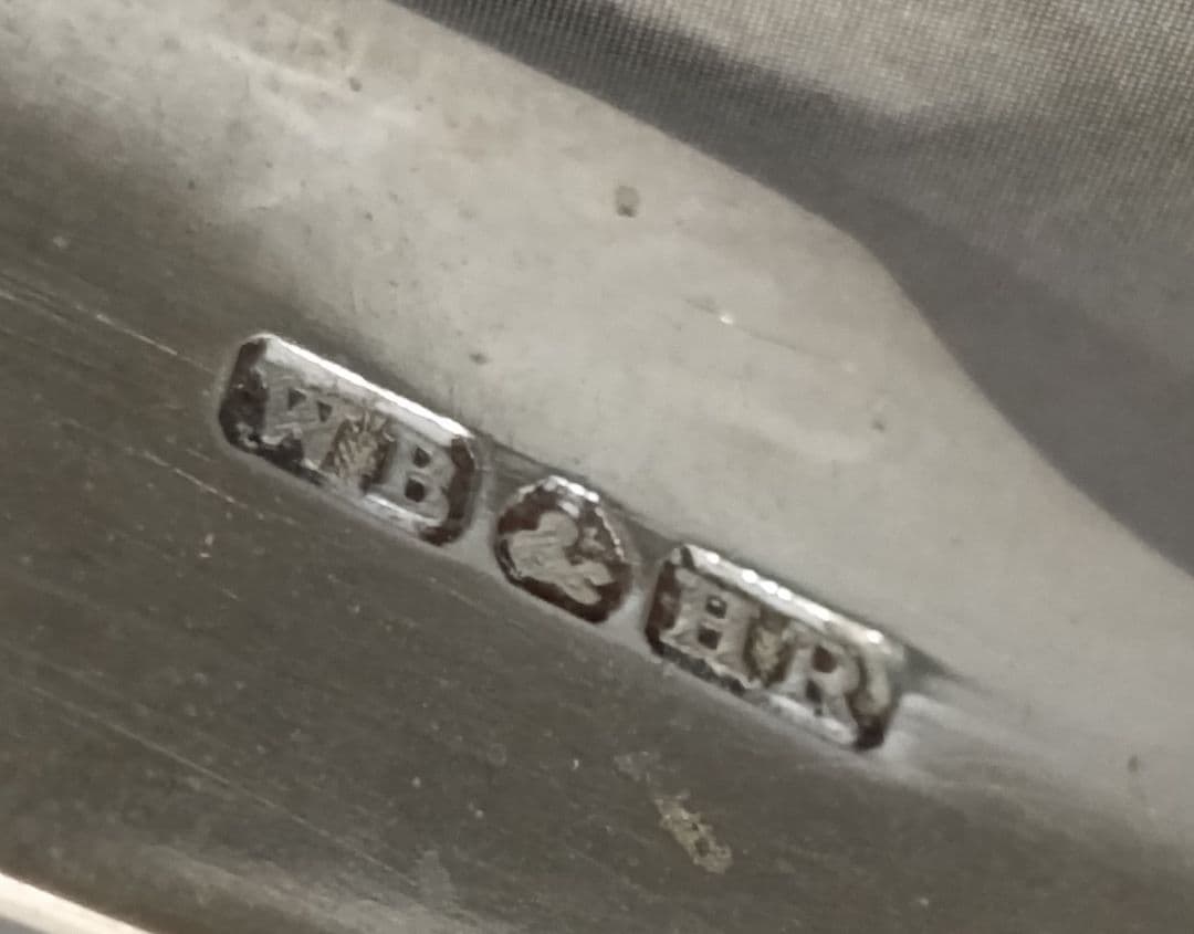 英国アンティーク シュガートング 2本 15cm シルバープレート (L13)