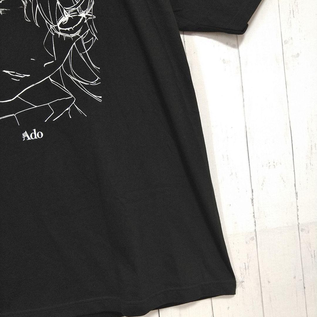未着用　Ado　アド　グッズ　残夢　ビッグシルエット　Ｔシャツ　半袖　黒　ＸＸＬ