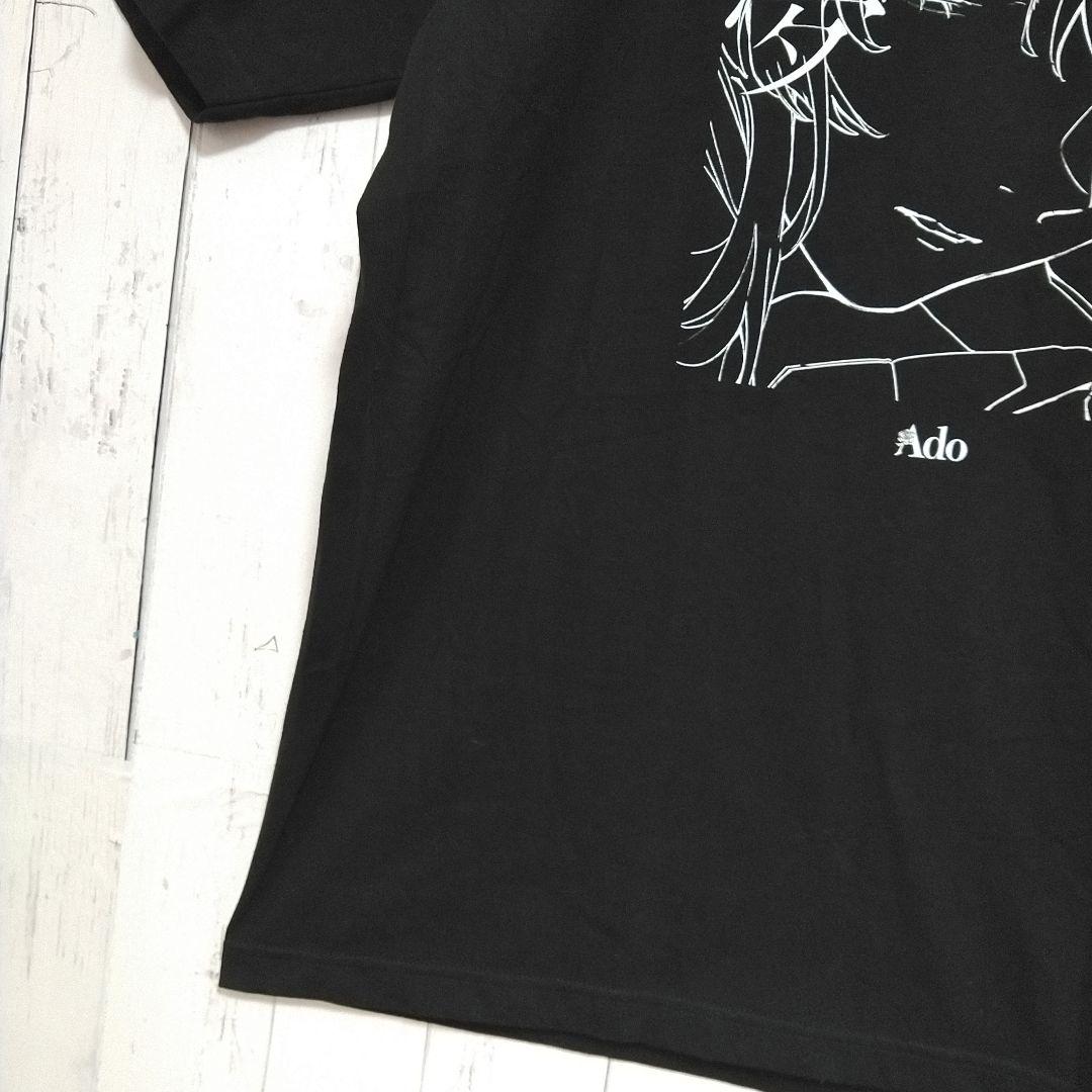 未着用　Ado　アド　グッズ　残夢　ビッグシルエット　Ｔシャツ　半袖　黒　ＸＸＬ
