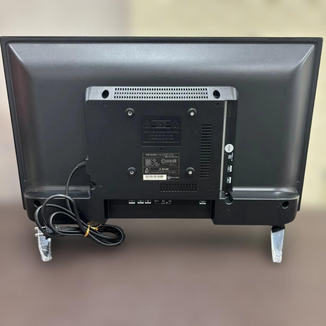 ◇24型 フルHD チュ－ナレススマ－トテレビ TSM-2403F2K