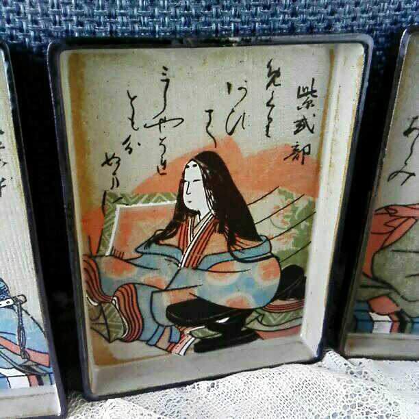 銘々皿！　　この絵柄に惹かれて、、。