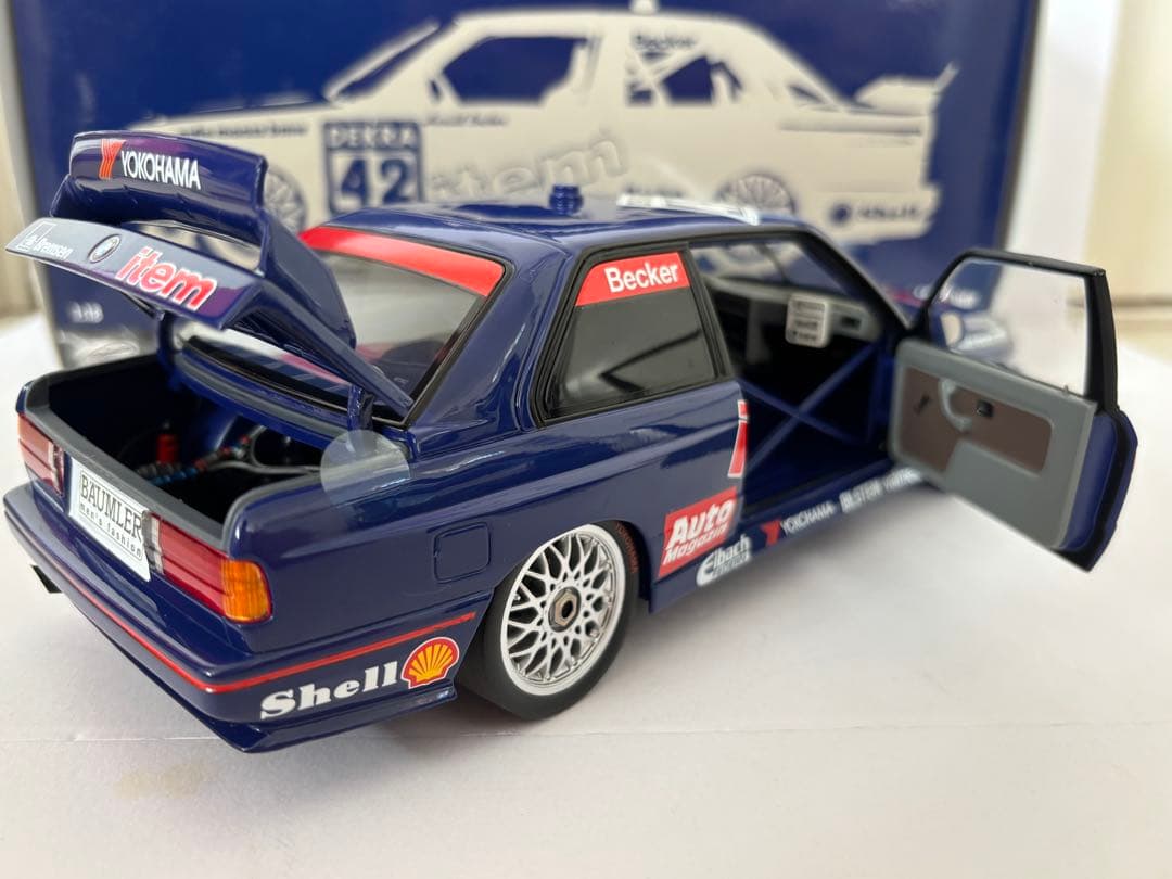 M3 E30 DTM 1992 Auto Maass ミニカー PMA
