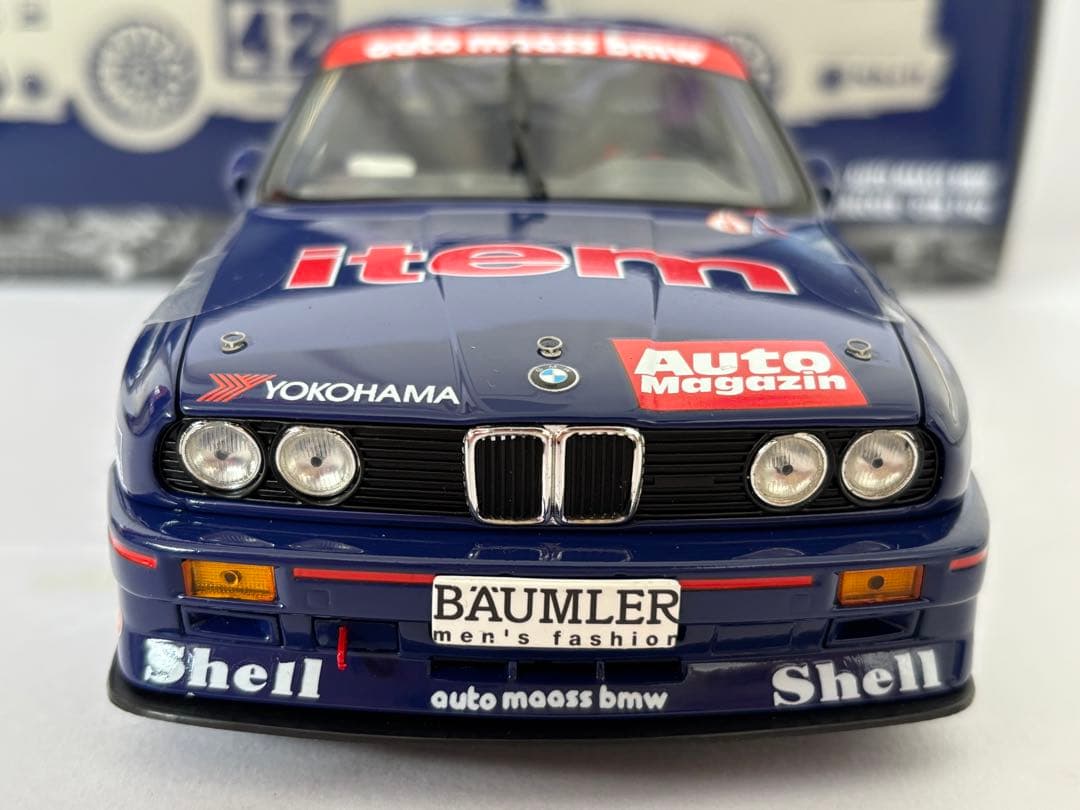  M3 E30 DTM 1992 Auto Maass ミニカー PMA