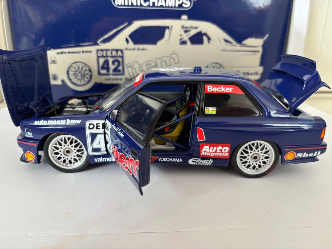  M3 E30 DTM 1992 Auto Maass ミニカー PMA