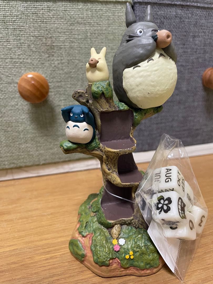 となりのトロロ　置物　万年カレンダー