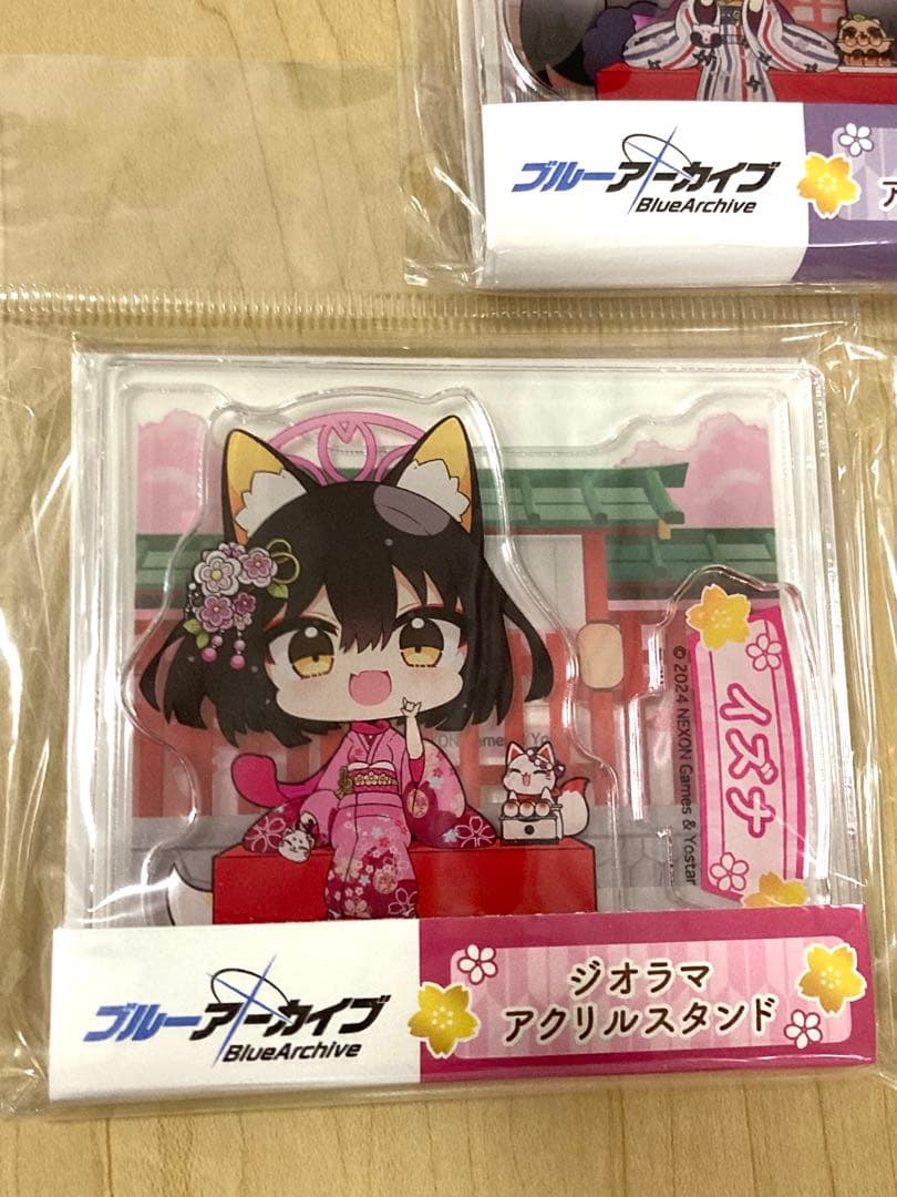 ブルーアーカイブ　京都　ジオラマアクリルスタンド　忍術研究部