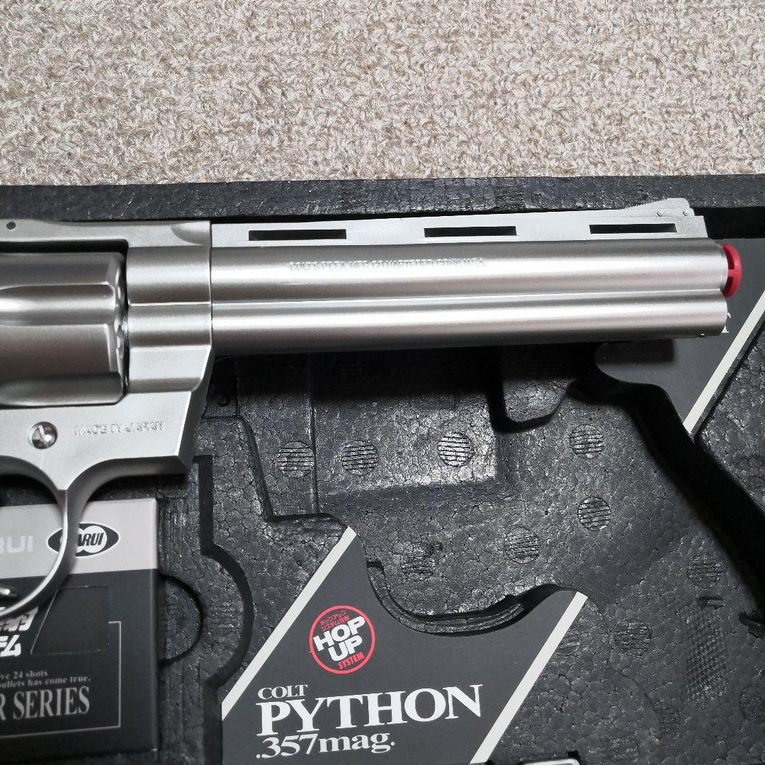 コルトパイソン .357マグナム ステンレスモデル 6インチ