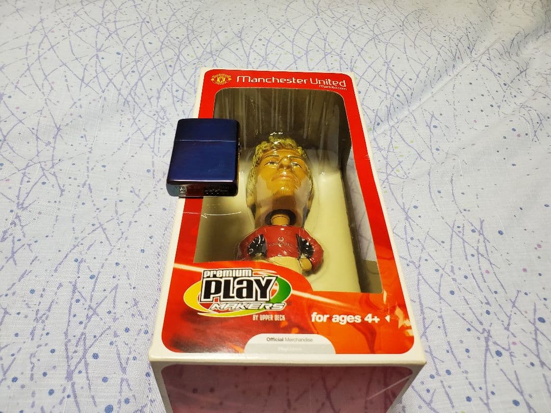 デビッド・ベッカム　ボブルヘッド　首振り　フィギュア　箱入り