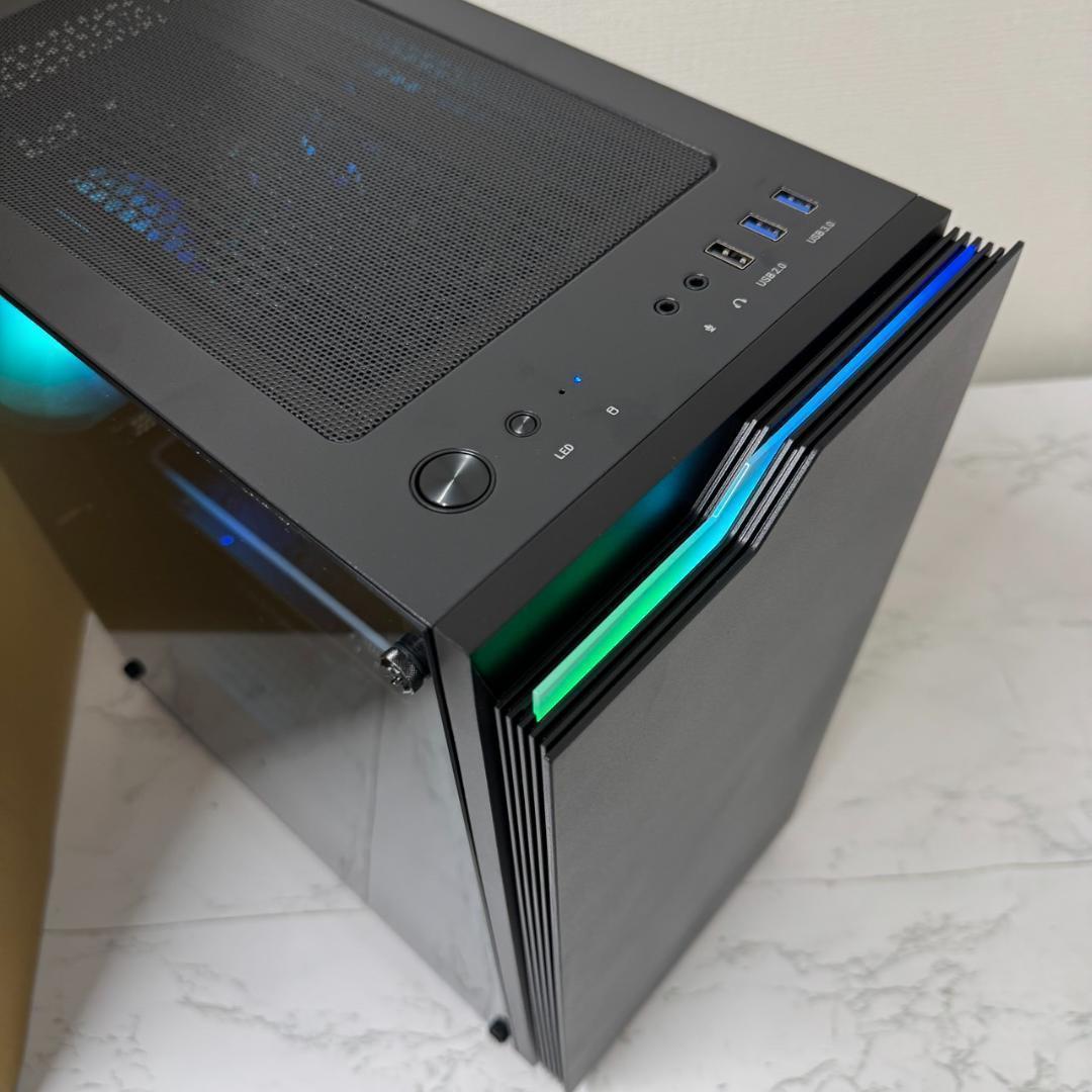 【即納激安ブラックモデル】RTX3050搭載ゲーミングPCフルセット✨新品