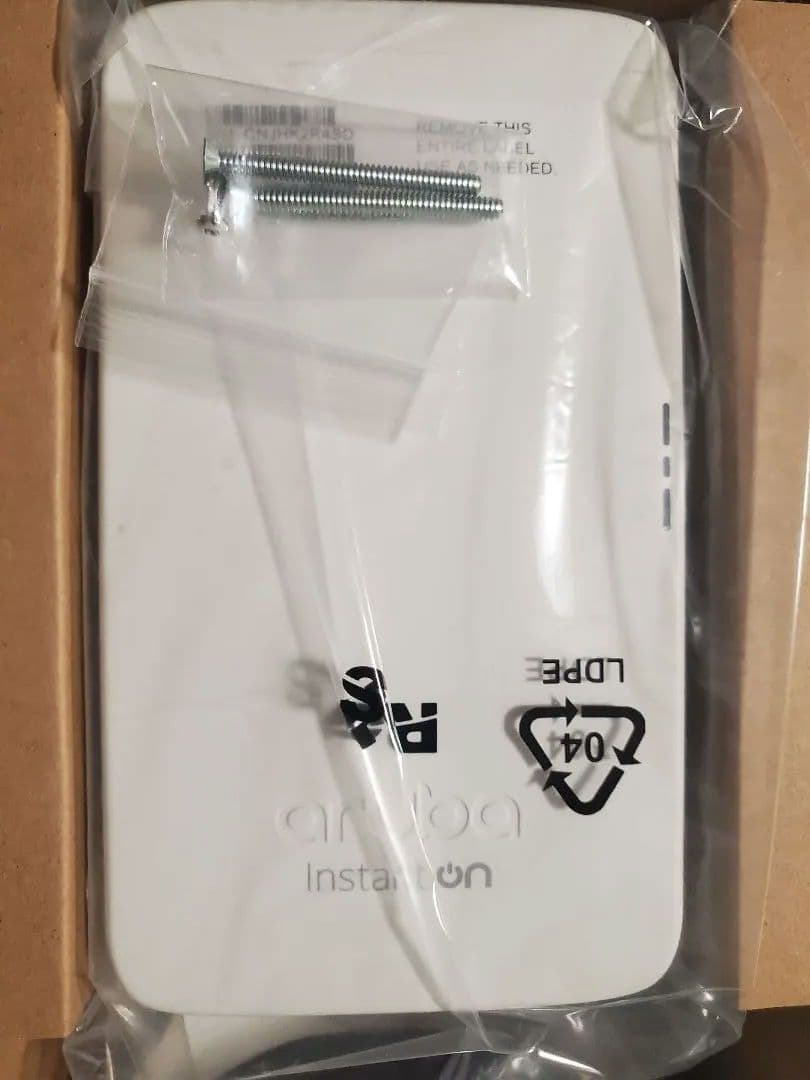 【未使用品】Aruba Instant On 無線アクセスポイント ２台セット