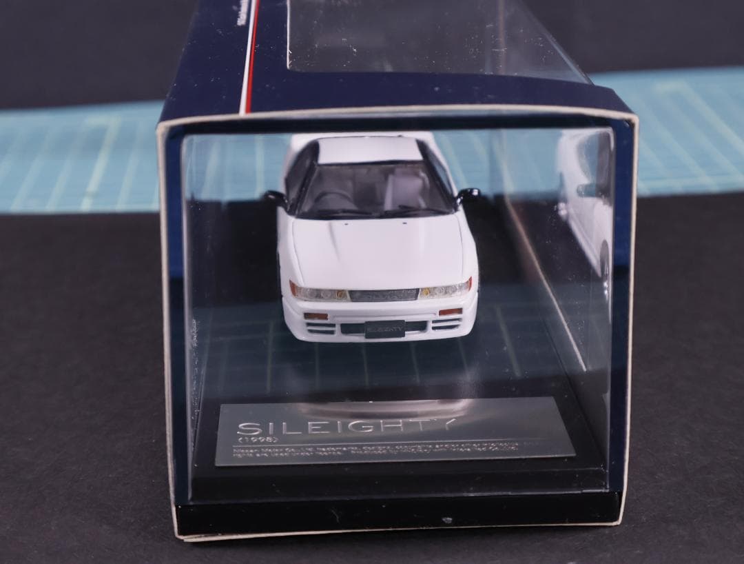 Hi-Story SILEIGHTY 1/43 ホワイト ミニカー