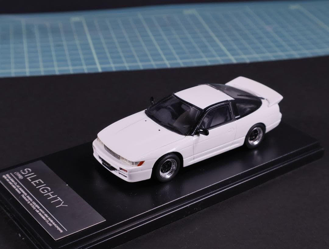 Hi-Story SILEIGHTY 1/43 ホワイト ミニカー