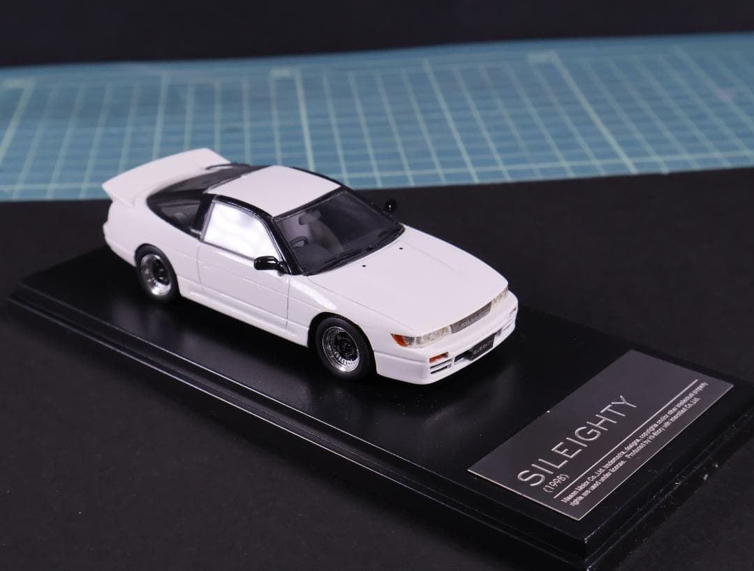 Hi-Story SILEIGHTY 1/43 ホワイト ミニカー