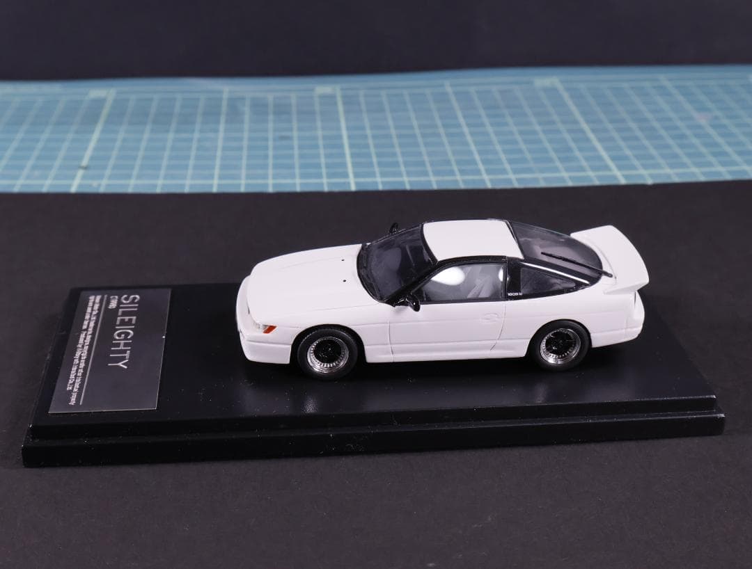 Hi-Story SILEIGHTY 1/43 ホワイト ミニカー