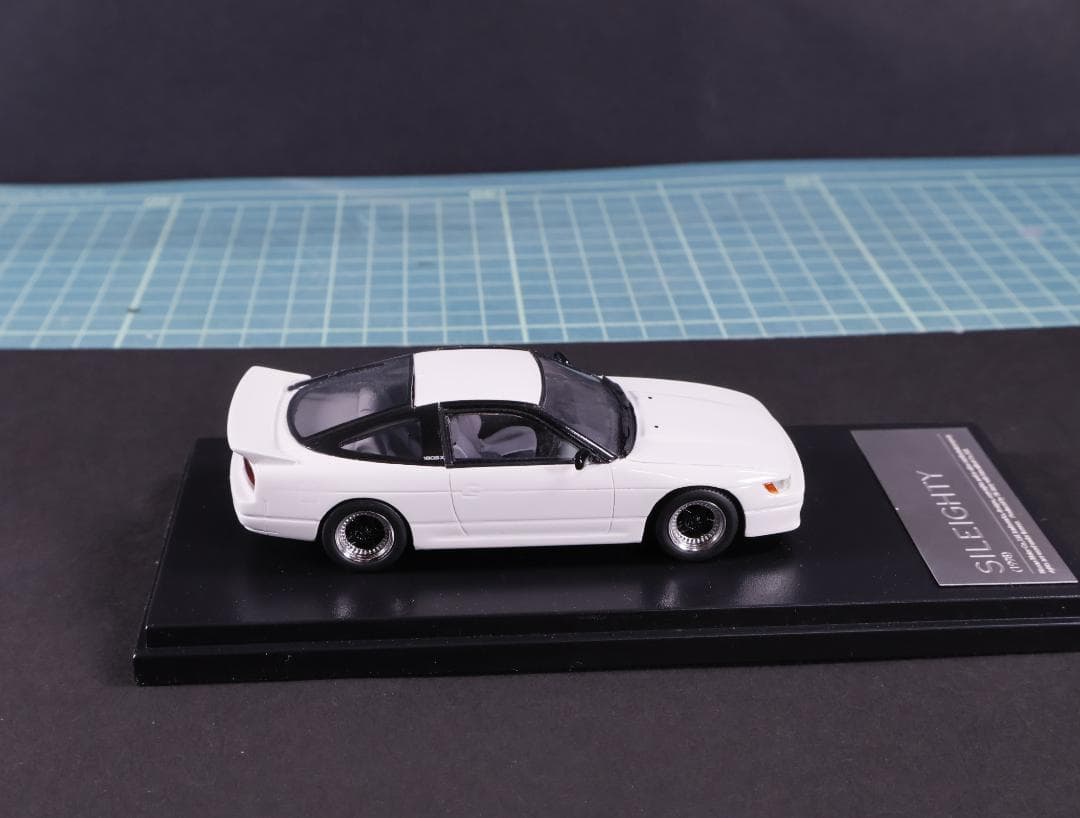 Hi-Story SILEIGHTY 1/43 ホワイト ミニカー
