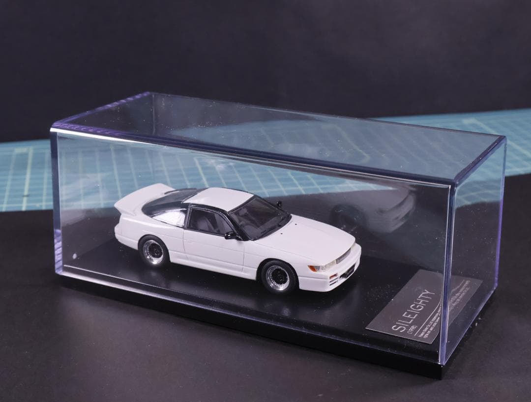 Hi-Story SILEIGHTY 1/43 ホワイト ミニカー