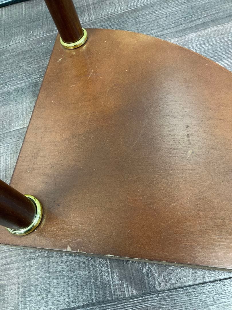 大理石 サイドテーブル コンソールテーブル 花台 木製【送料込み】