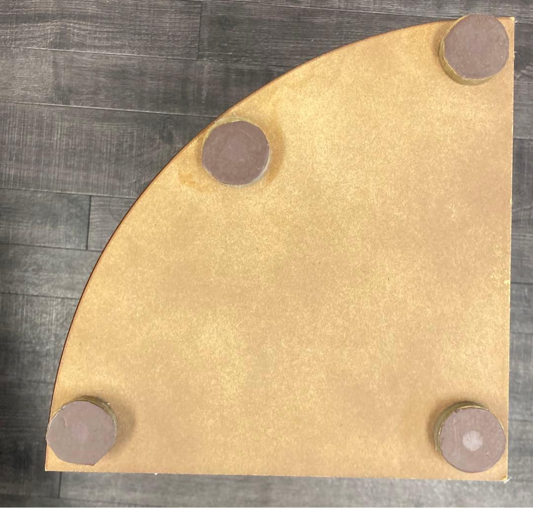 大理石 サイドテーブル コンソールテーブル 花台 木製【送料込み】