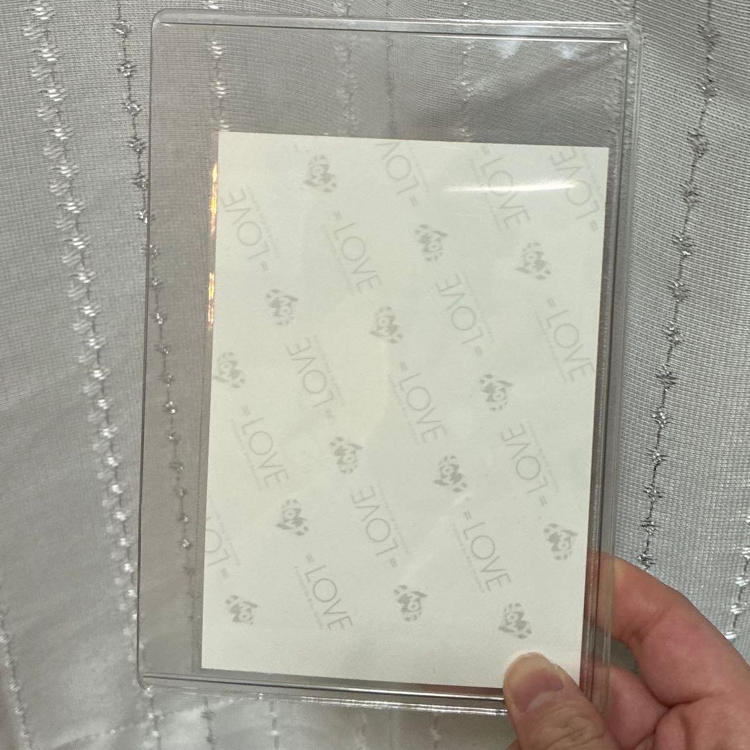 髙松瞳　直筆　恋人以上好き未満　ヨリ