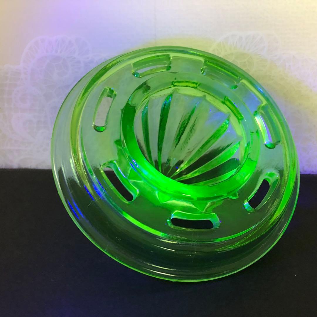 【希少・美品】ウランガラス　リーマー　ディプレッションガラス　アメリカ