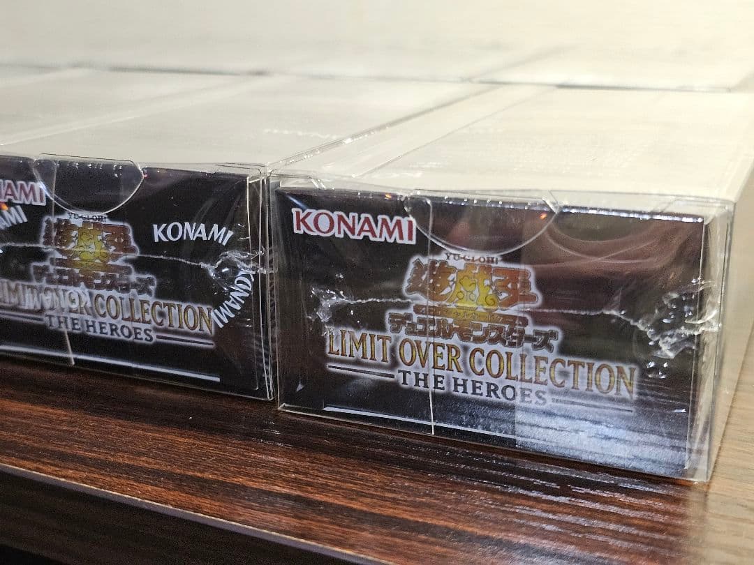 遊戯王カード リミットオーバーコレクション 8box シュリンク付