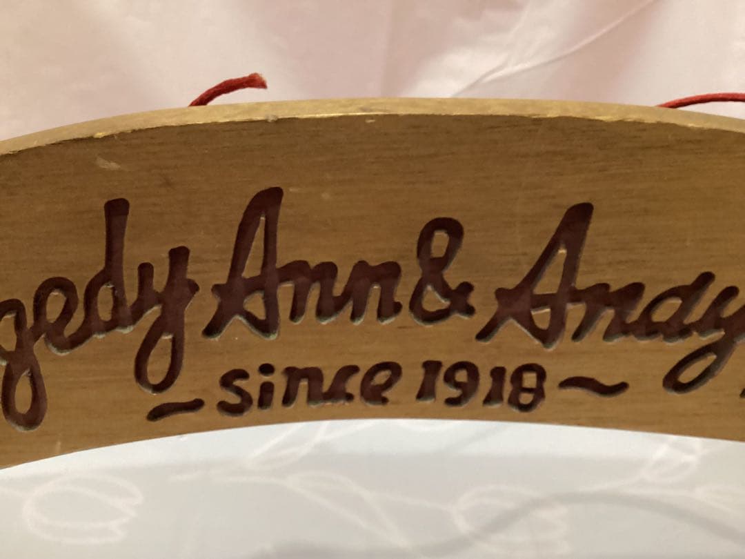 ラガディ・アン＆アンディ 木製ウェルカムボード　カントリー雑貨