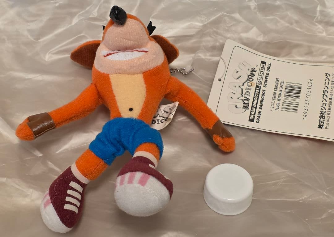 クラッシュバンディクー ぬいぐるみ 当時 1999 (B)