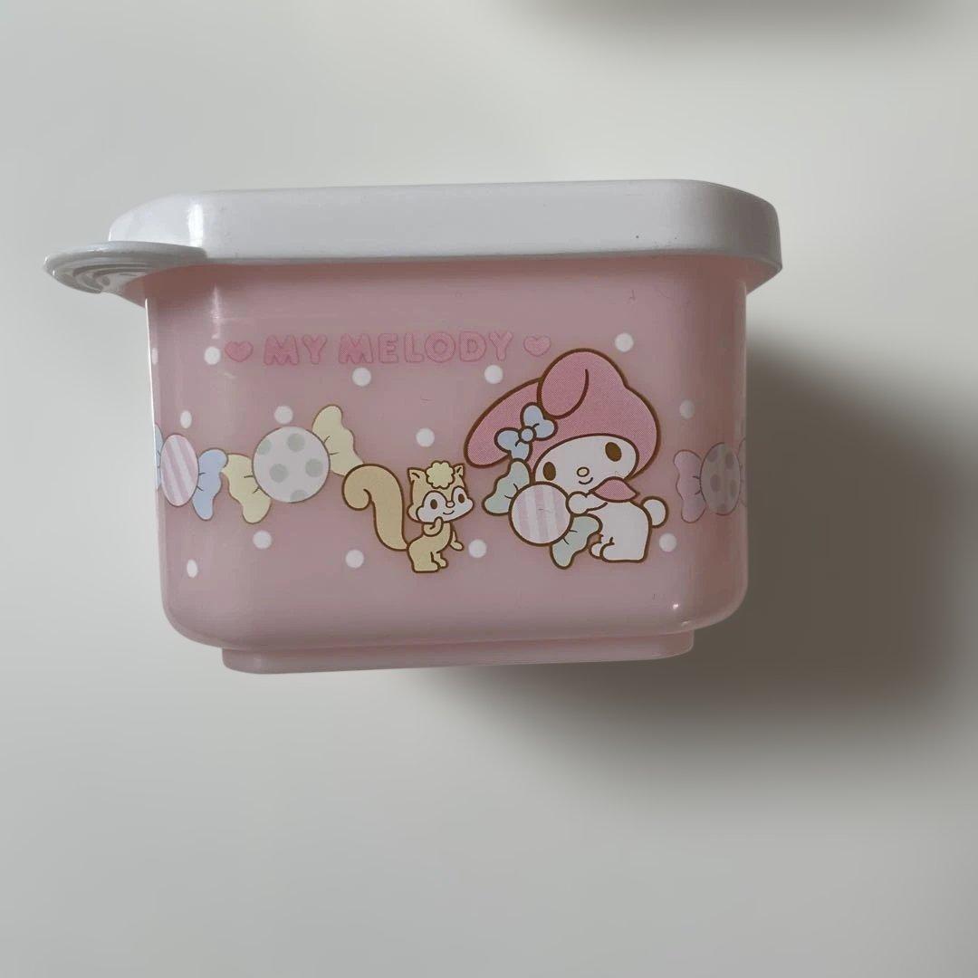 マイメロディ プラスチック容器 2個セット　レア　レトロ　2014