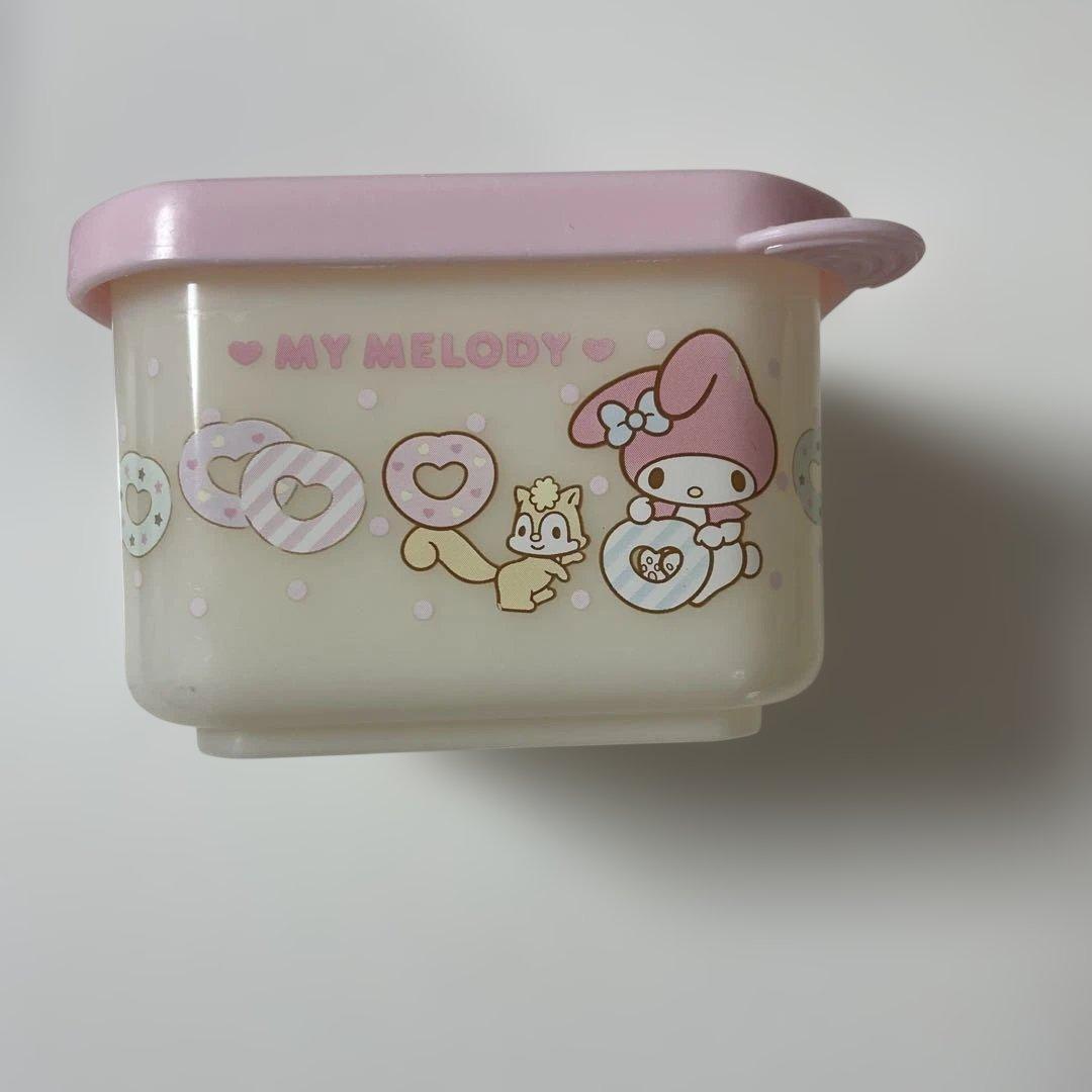 マイメロディ プラスチック容器 2個セット　レア　レトロ　2014