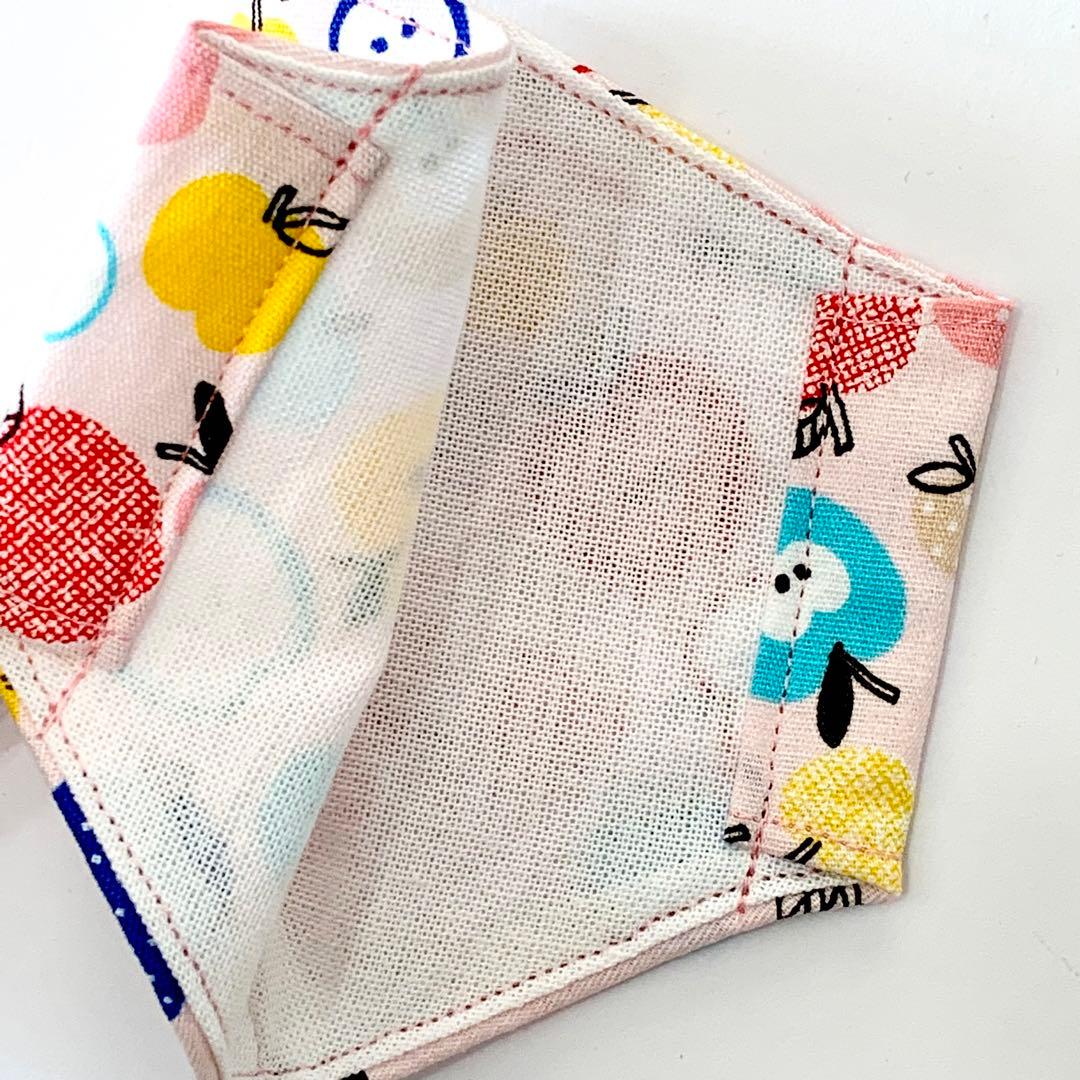 No.491 オーダーマスク　りんご　Apple レインボー　おまとめ割