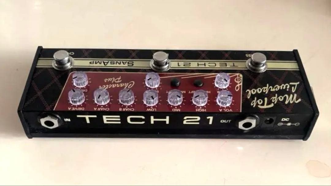 【即配送】Tech 21 SansAmp Mo'Fo Liverpool