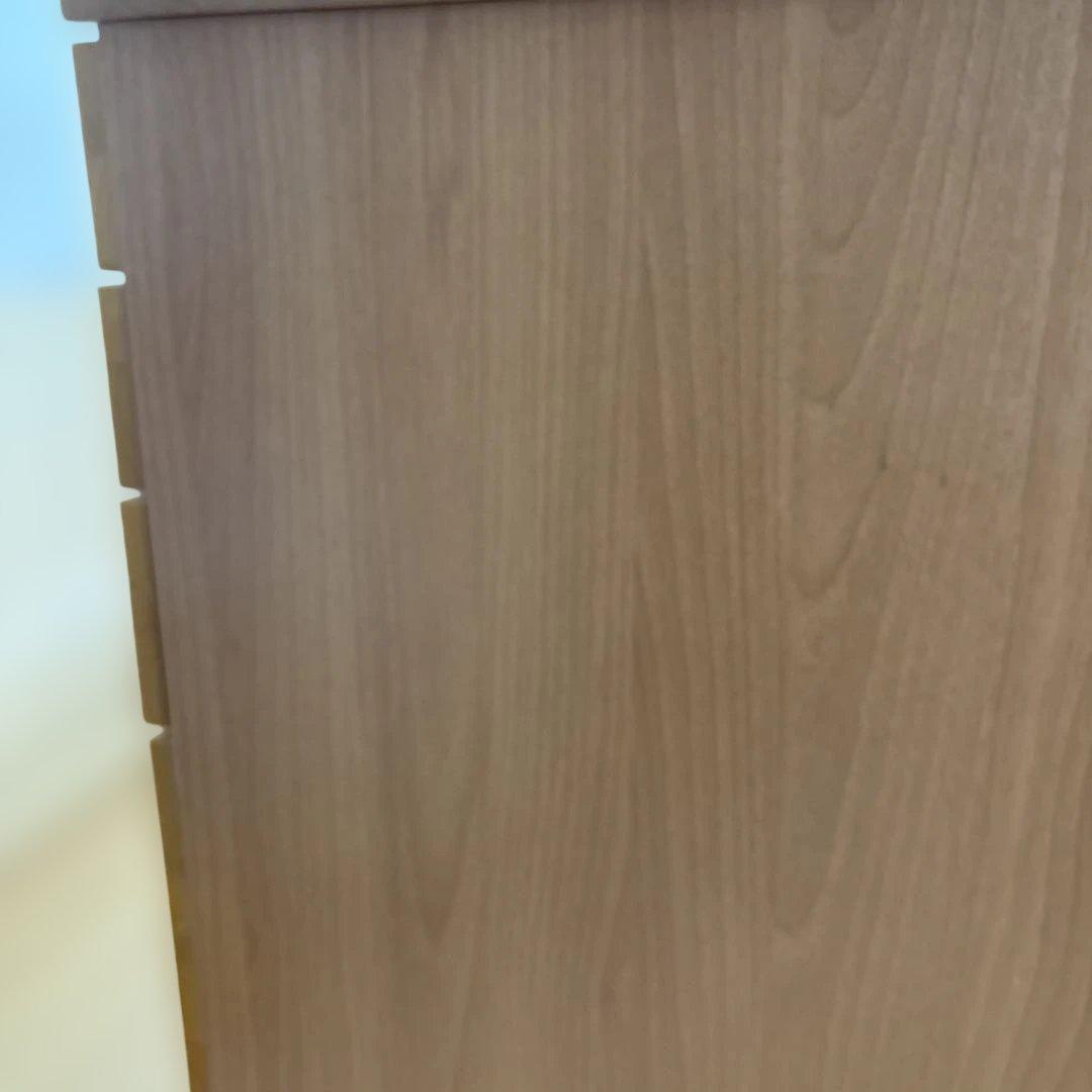 イトーキ/ナチュラルウッド シンプルデスク 4引き出し