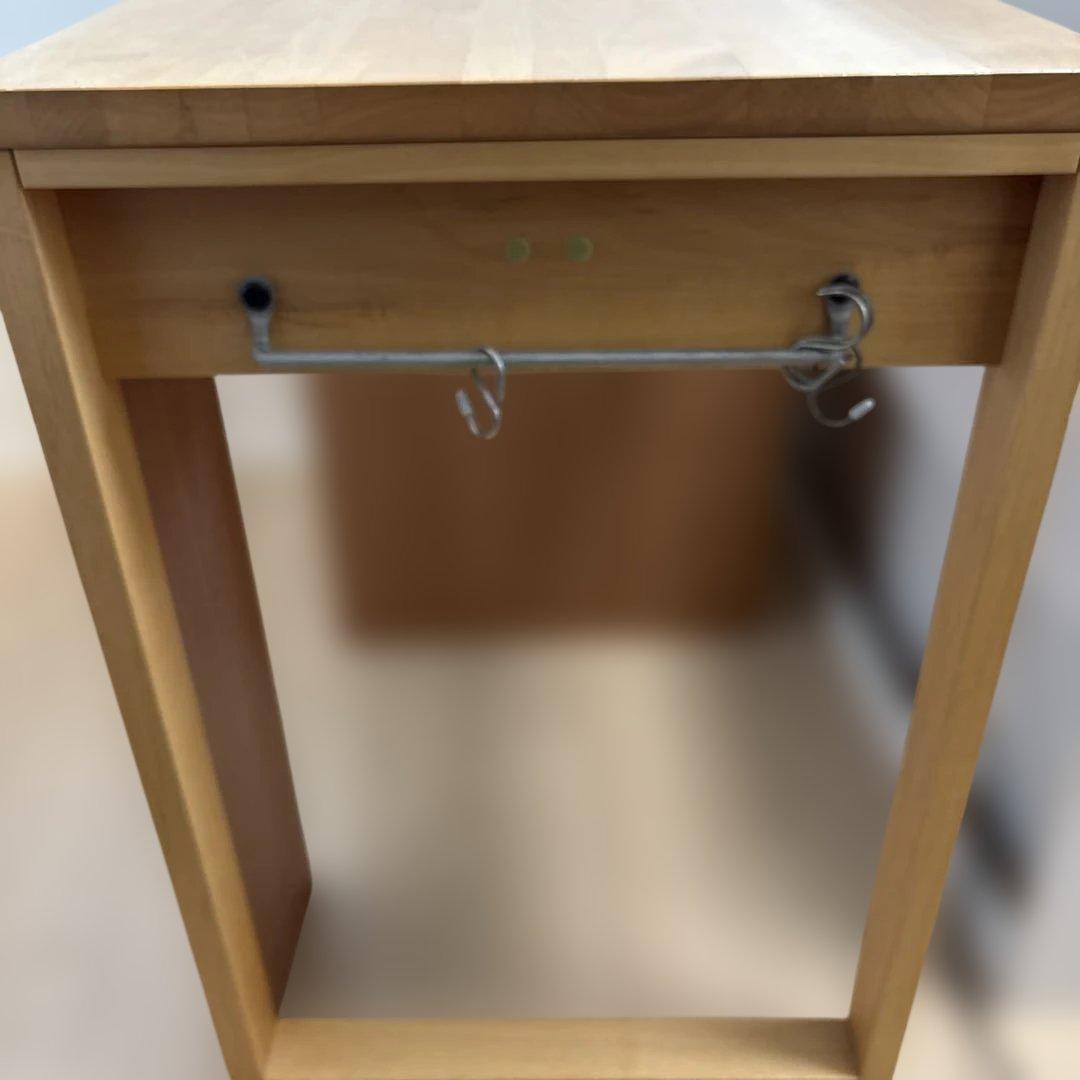 イトーキ/ナチュラルウッド シンプルデスク 4引き出し