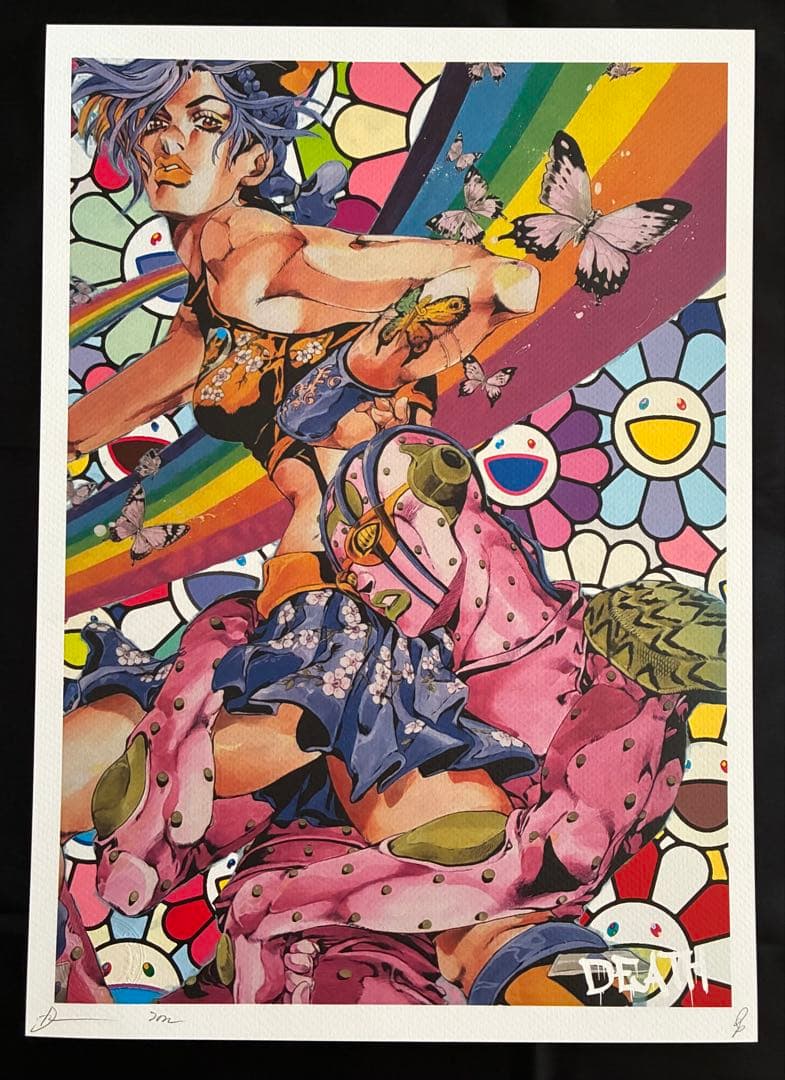 ◆世界限定100枚◆ DEATH NYC 現代アート ポスター JO10