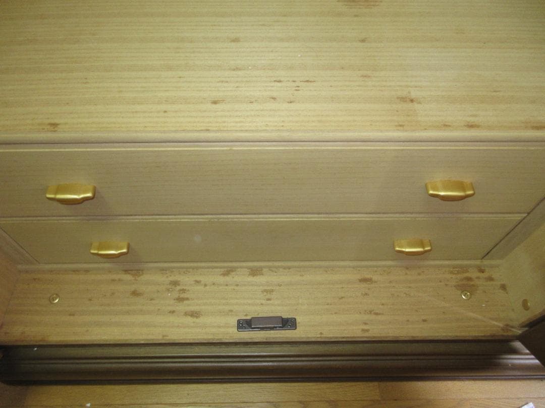 【昭和レトロ】　ヴィンテージ　府中家具　大型たんす　クラシック