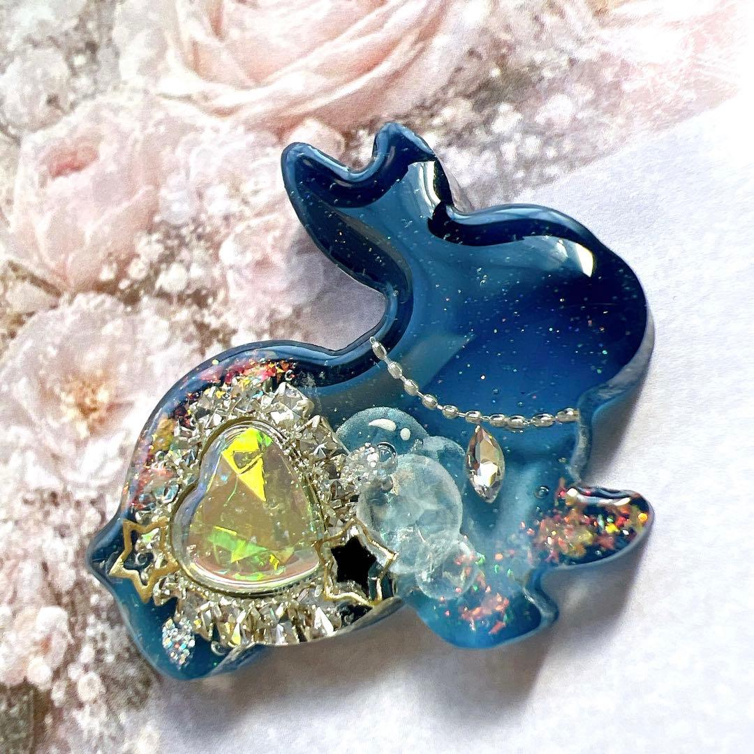 レジン ヘアゴム うさぎ No.896