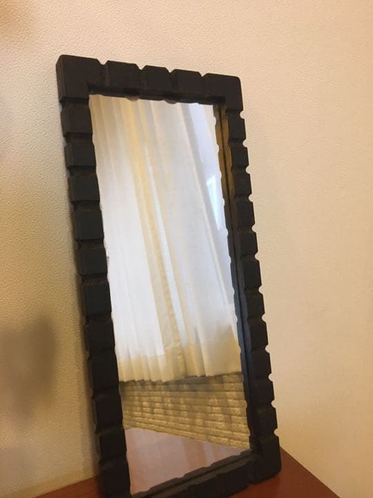ビンテージ1950年代　渋い色でお部屋の雰囲気が変わる鏡 ミラー
