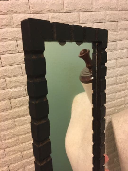 ビンテージ1950年代　渋い色でお部屋の雰囲気が変わる鏡 ミラー