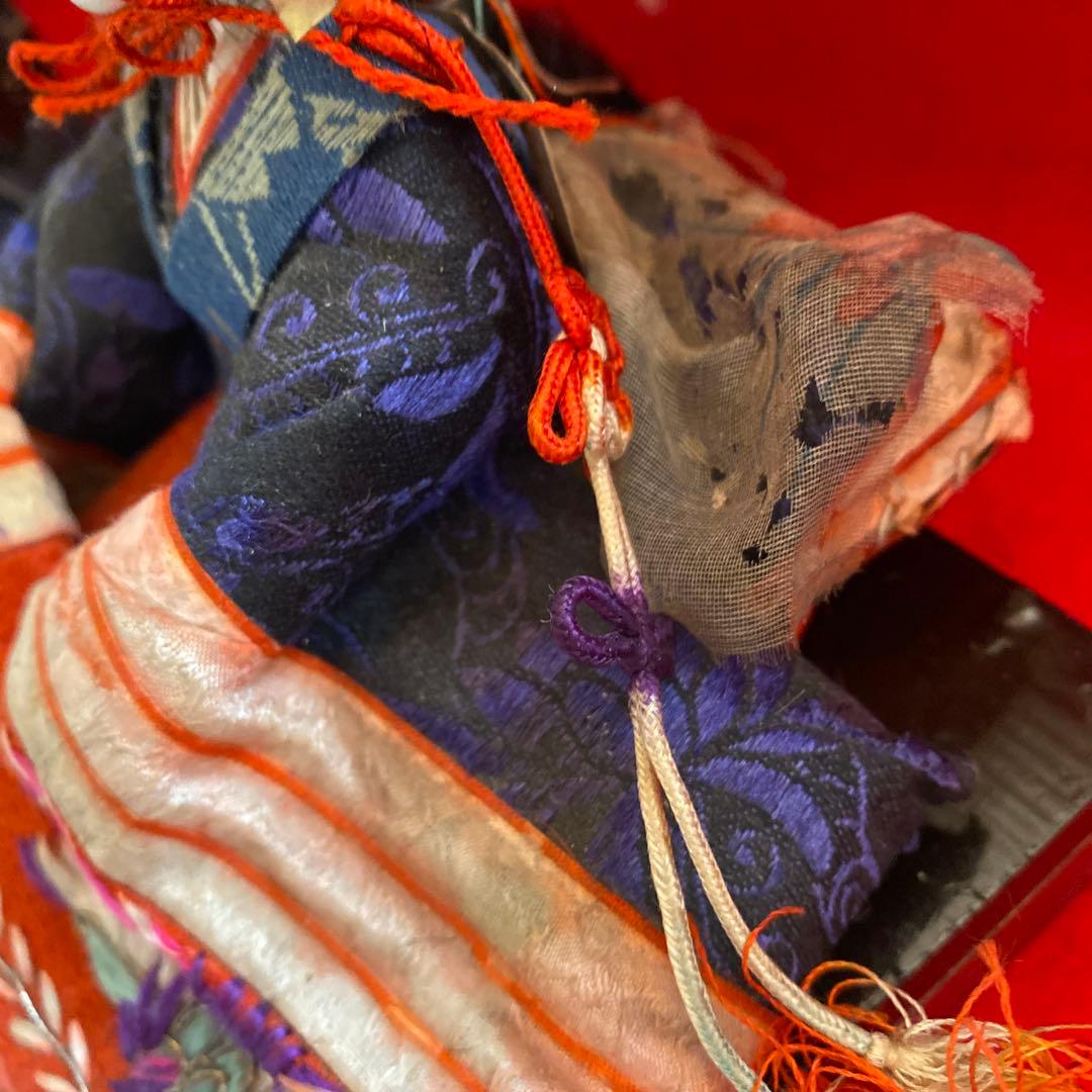 雛祭り　古い内裏雛　芥子びな　明治ごろ