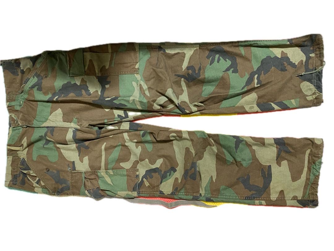 70s US ARMY カモフラカーゴパンツ ミリタリーパンツ USA製