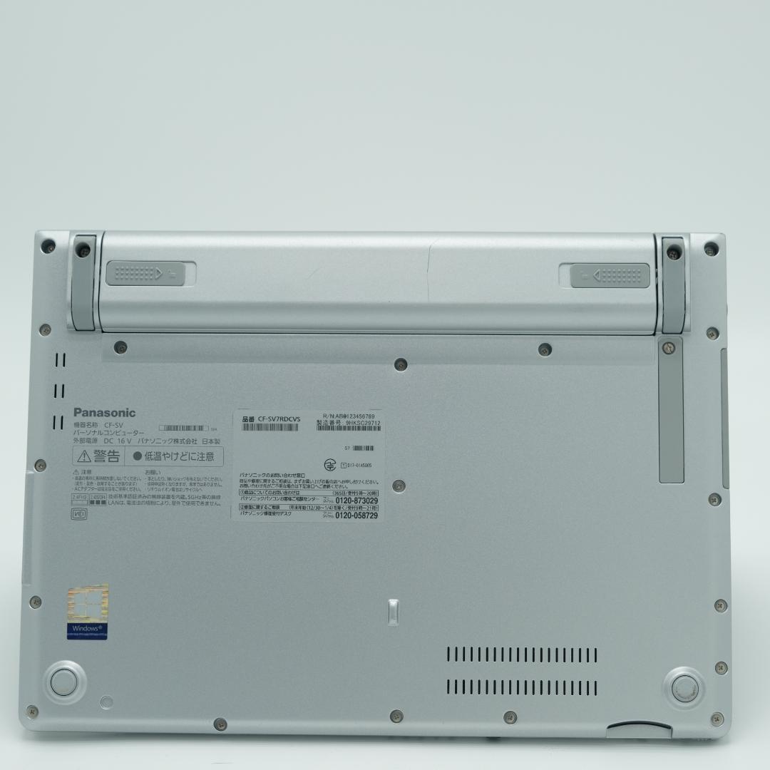 Windowsノート本体 Panasonic CF-SV7 i5 8GB SSD256GB Win11