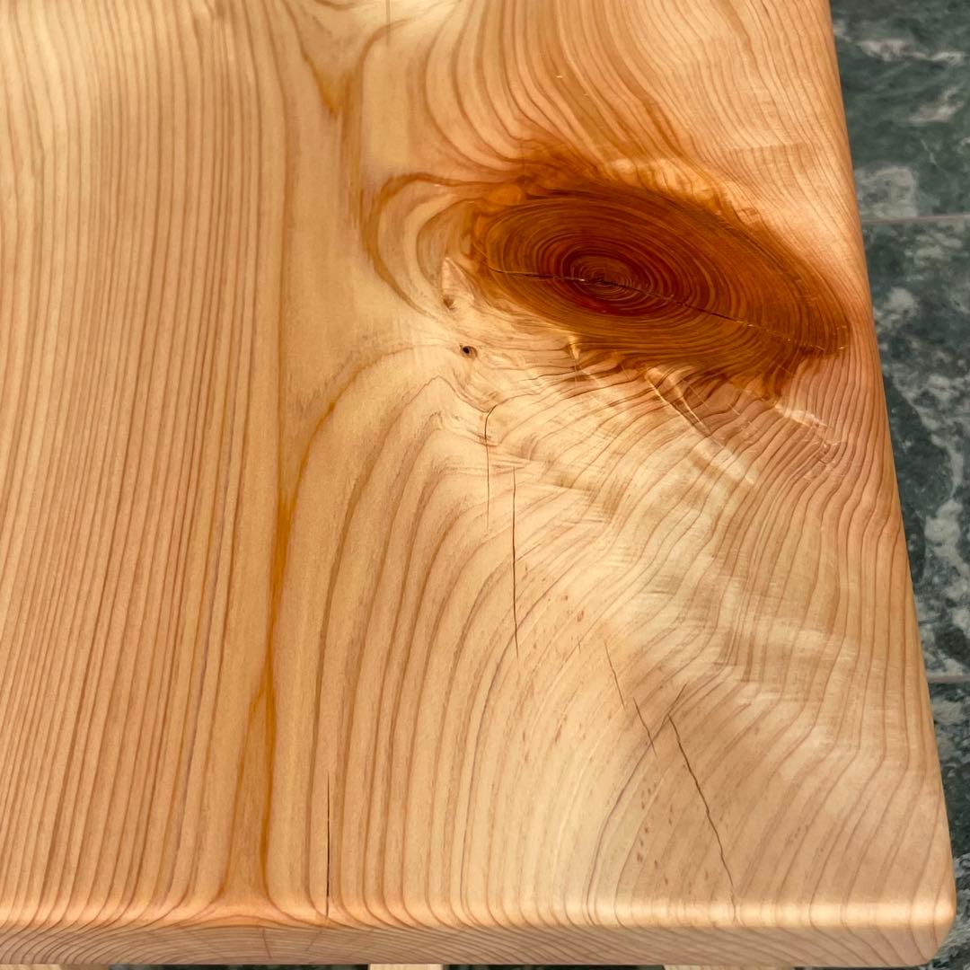 国産ひのき　ダイニングベンチ　木製ベンチ　スツール