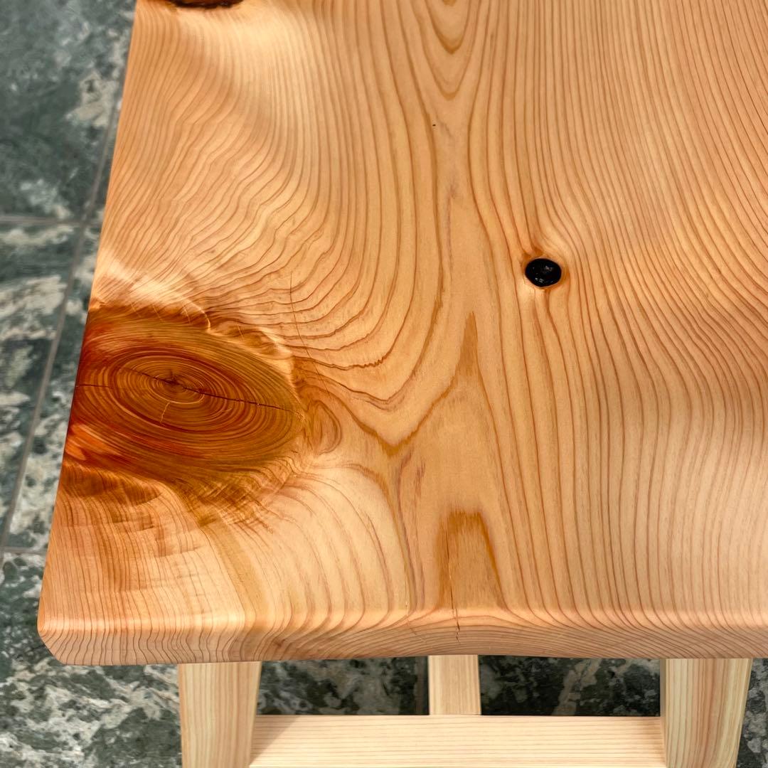 国産ひのき　ダイニングベンチ　木製ベンチ　スツール