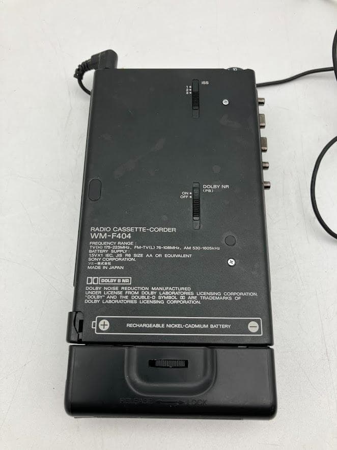 【ジャンク品】SONY　カセットウォークマン　 WM-F404