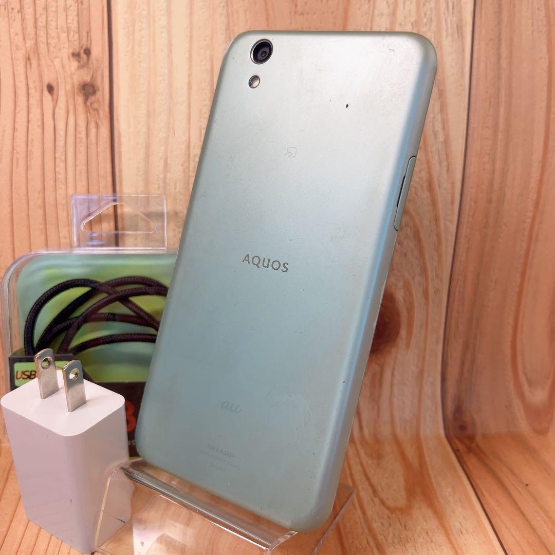 SIMフリー 本体 AQUOS sense 32 GB 106G4 グリーン
