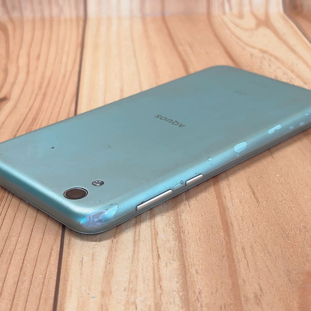 SIMフリー 本体 AQUOS sense 32 GB 106G4 グリーン