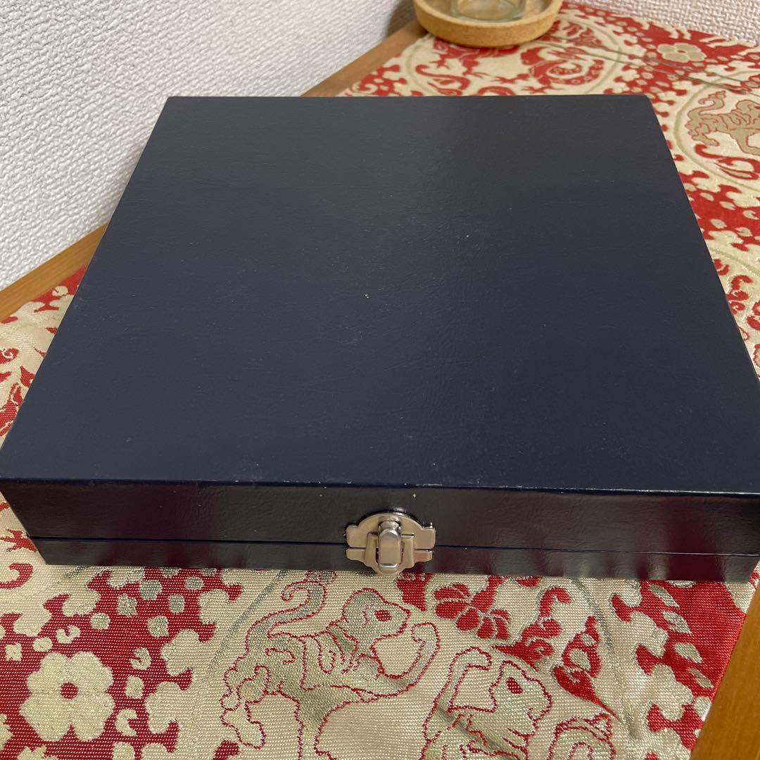 ・マイセン・忘れな草・陶板画・１８×１５・栞付き・箱入り・Meissen・